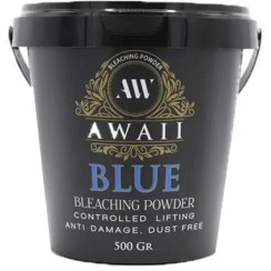 تصویر پودر دکلره 500 گرمی آبی آوایی ا Awaeii Dechlorination powder blue 500 gr Awaeii Dechlorination powder blue 500 gr
