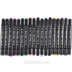 تصویر ماژیک نیو تاچ ۴۸ رنگ دو سر مجموعه ۴۸ عددی 