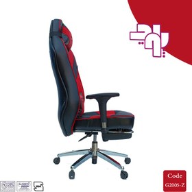 تصویر صندلی گیمینگ تخت شو BMW طرح DXRACER 