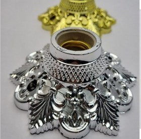 تصویر سرپیچ سقفی چیچک طلایی 