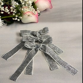 تصویر پاپیون نقره(3عددی) 