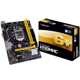 تصویر مادربرد بایوستار H110MHC BIOSTAR H110MHC Motherboard