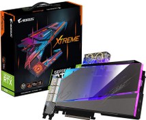 تصویر کارت گرافیک گیگابایت مدل AORUS GeForce RTX™ 3090 XTREME WATERFORCE 24G حافظه 24 گیگابایت GigaByte AORUS GeForce RTX™ 3090 XTREME WATERFORCE 24G Graphics Card