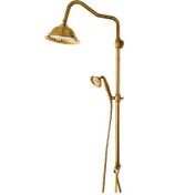 تصویر علم دوش دوکاره قهرمان مدل آنتیک طلامات 