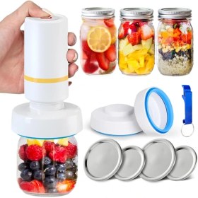 تصویر دستگاه سیل وکیوم برقی شیشه میسون 