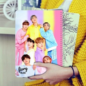 تصویر دفتر مشق ۵۰ برگ مستر راد طرح بی تی اس مدل فیوری 