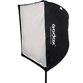تصویر سافت باکس چتری 50X70 سانتی متر گودگس Godox Portable Softbox 50X70cm Umbrella Reflector for Flash Speedlite 