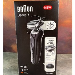 تصویر ریش تراش براون سری 7 مدل N1200s با فناوری برش مستقیم و ضد آب 