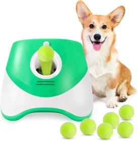 تصویر توپ انداز سگ WEUYUY Automatic Dog Ball Launcher 