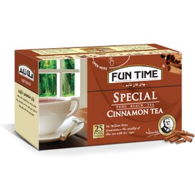 تصویر چای سیاه دارچین 