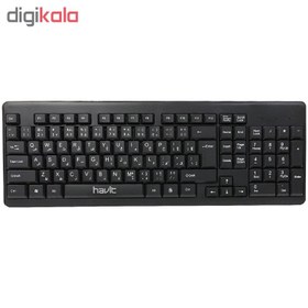 تصویر ست ماوس و کیبورد هویت KB670GCM بی سیم Keyboard and mouse havit KB670GCM wireless