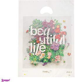 تصویر نایلون دسته دار طرح Beautiful Life کد KOA2535BEA سایز 35×25 بسته 100 عددی 