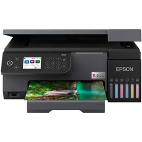 تصویر پرینتر چندکاره جوهرافشان اپسون مدل EcoTank L8100 Epson EcoTank L8100 A4 InkTank Multifunctional Inkjet Printer