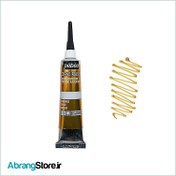 تصویر خمیر دورگیر شیشه پ ب او – طلائی درباری | Pebeo Cerne Relief 