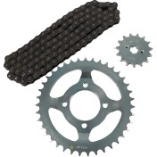 تصویر ست دنده زنجیر موتورسیکلت تی وی اس مدل راکز 