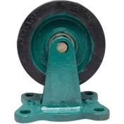 تصویر چرخ چدنی سنگین لاستیکی سایز 16 