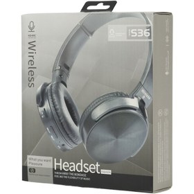 تصویر هدفون بی‌سیم مدل S36 