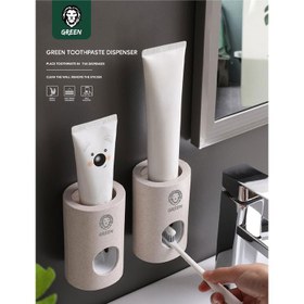 تصویر مخزن خمیردندان گرین Toothpaste Dispenser Green Toothpaste Dispenser