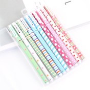 تصویر پک 10 رنگ روان نویس هپی دی طرح love 