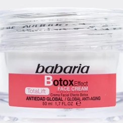 تصویر کرم ضد چروک و جوانساز باباریا مدل بوتاکس افکت حجم ۵۰ میل 
