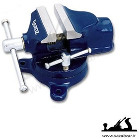 تصویر گيره روميزی مينياتوری گردان 4 سانتیمتری گروز TBV Sb 40 Groz 4cm Hobbyist Vise With Swivel Base TBV/SB-40