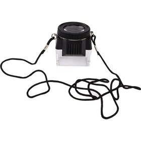 تصویر ذره بین چشمی مدرج گردنبندی 10X 