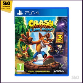 تصویر بازی کارکرده ps4 CRASH BANDICOOT N.SANE TRILOGY 