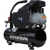 تصویر کمپرسور باد هیوندای مدل AC1010 روغنی ظرفیت ۱۰ لیتر 