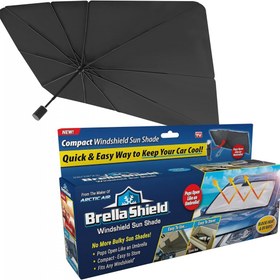 تصویر چتر آفتاب گیر ماشین ارلدام EARLDOM Car WindShield Sun Umbrella ET-U1 