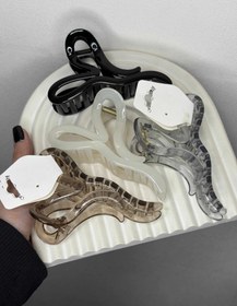 تصویر کلیپس مو طرح قلب 