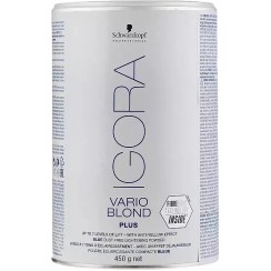 تصویر پودر دکلره آبی ایگورا ۴۵۰ گرمی schwarzkopf igora