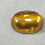 تصویر سنگ لعل هندی زرد سایز درشت خوشرنگ و زیبا 