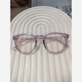 تصویر عینک بلوکات بنفش کد 607 