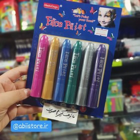 تصویر ماژیک گریم صورت 6 رنگ 