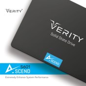 تصویر اس اس دی اینترنال وریتی مدل S601 ظرفیت 128 گیگابایت VERITY S601 128GB TLC SSD Drive