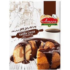 تصویر پودر کیک وانیلی کاکائو با روکش شکلات560g آمون 