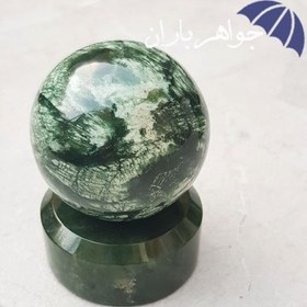 تصویر گوی و پایه یشم افغانی اصل H3090 