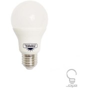 تصویر لامپ 9 وات مهتابی پارمیس led lamp bulb 9W parmis