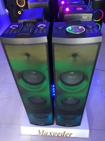 تصویر اسپیکر بلوتوثی مکسیدر مدل AL1024-LP5 Maxeeder AL1024-LP5 Bluetooth Speaker