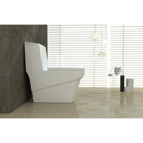 تصویر توالت فرنگی گلسار مدل یونیک ا Golsar Unique toilet Golsar Unique toilet