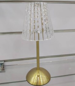 تصویر آباژور رومیزی کریستالی Table lamp