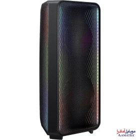 تصویر بلندگو با قدرت بالا ساندتاور سامسونگ مدل MX-ST50B SAMSUNG MX-ST50B Sound Tower High Power Audio, 240W Floor Standing Speaker, Bi-Directional Sound, Built-In Battery, IPX5 Water Resistant, Party Light+, Bluetooth Multi-Connection