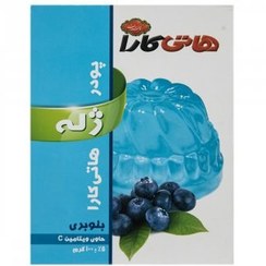 تصویر پودر ژله بلوبری هاتی‌کارا گلستان 100 گرم - 12 عدد (قیمت هر عدد 22,500 ت) 