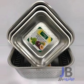 تصویر سرویس آبکش و لگن ۸ پارچه یونیک 