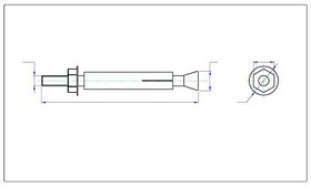 تصویر رول بولت 150 * 14 