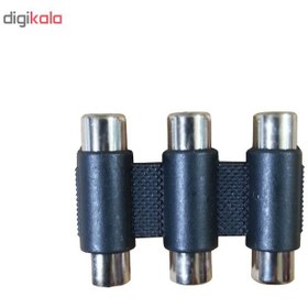 تصویر تبدیل بین راهی 3 به 3 AV دی نت D-NET Converter AV 3 to 3