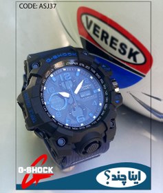 تصویر ساعت مچی مردانه جیشاک دو زمانه ساعت GSHOCK کد ASJ37 