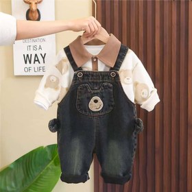 تصویر ست بلوز و بیلر تدی 