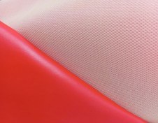 تصویر چرم مصنوعی ( آستر ) قرمز کانیون جودون ضخامت 80 