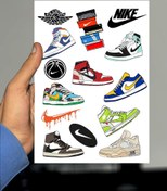 تصویر پک استیکر ضد آب نایک کد 3 